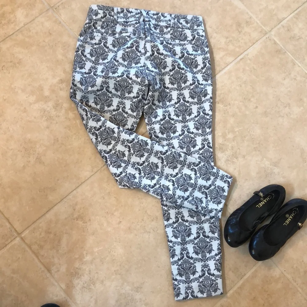 Anthropology floral print pants